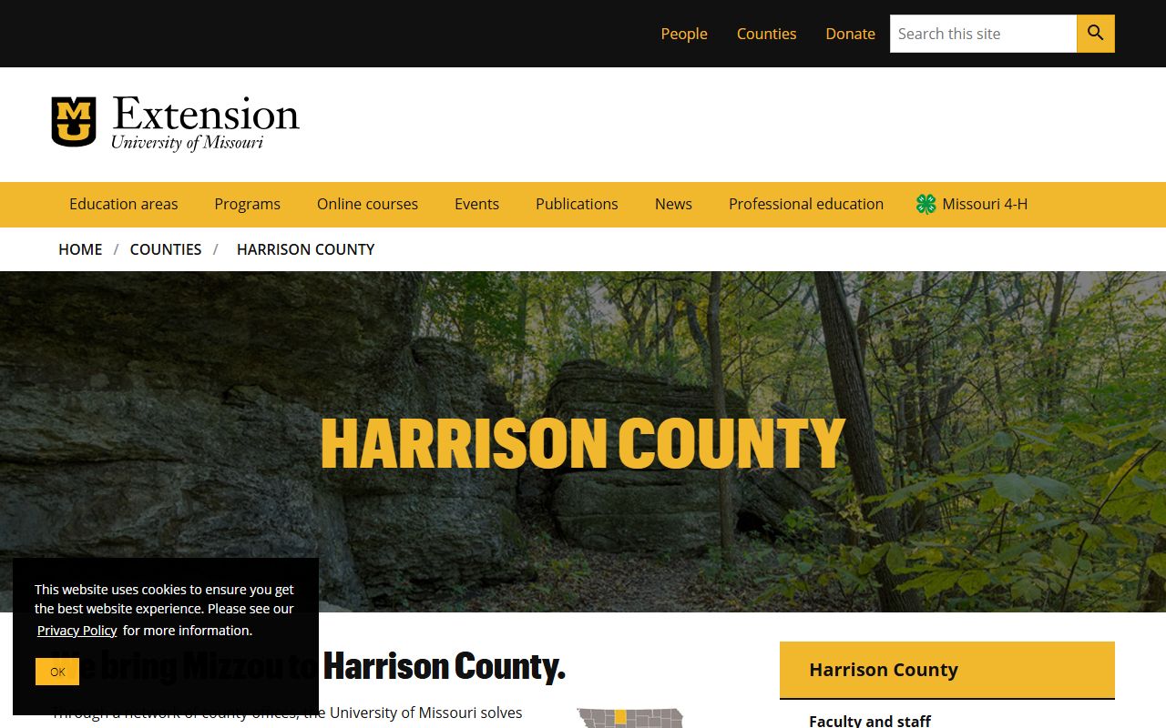 Harrison County court records courthouse accessibility and parking source